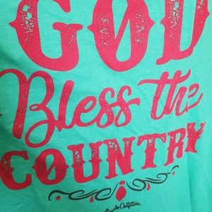 "God Bless the Country" small shirt